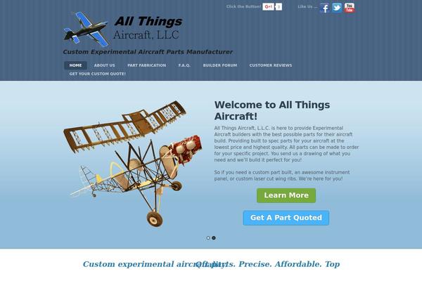 Bizco theme site design template sample