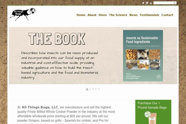 iCompany theme site design template sample