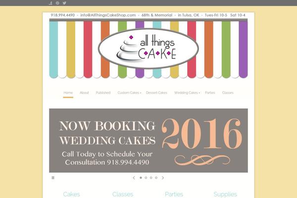 allthingscakeshop.com site used Enfinity