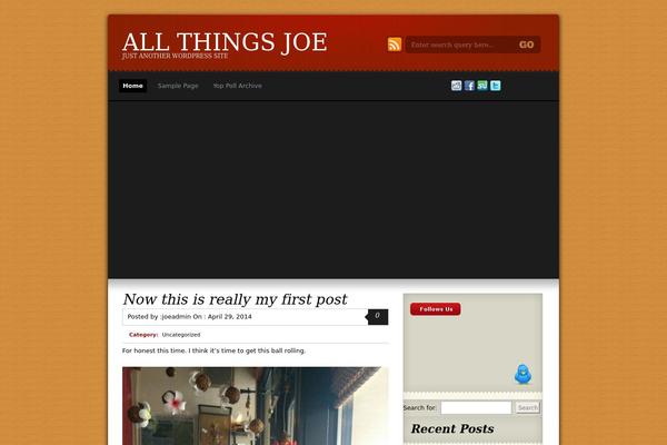 allthingsjoe.com site used papyrus