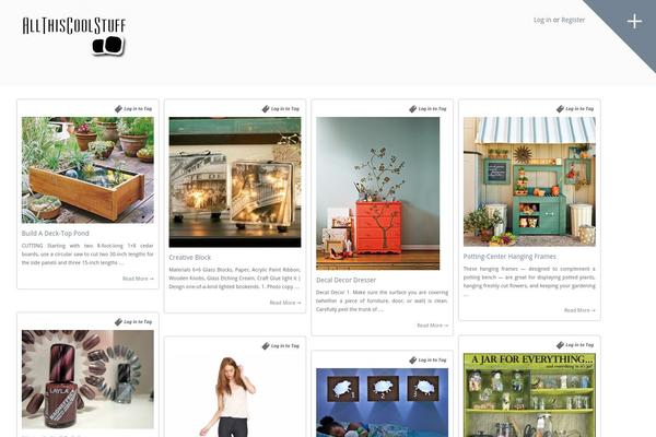 allthiscoolstuff.com site used WP Brick + Mason