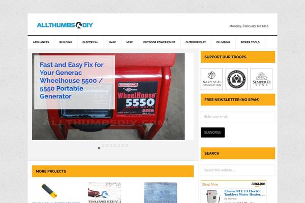 Mediavine-trellis theme site design template sample