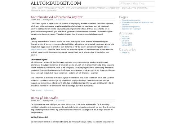 Svelt theme site design template sample