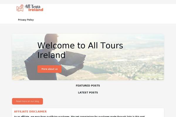 alltoursireland.com site used Popcorn2