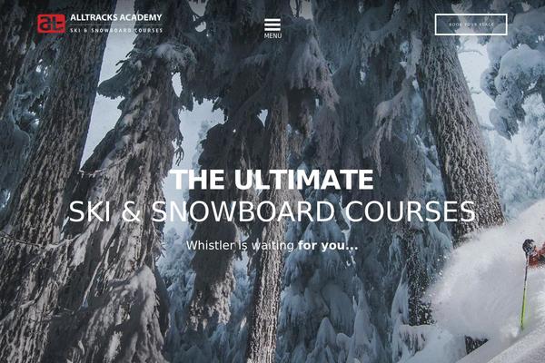 alltracksacademy.com site used Alltracks