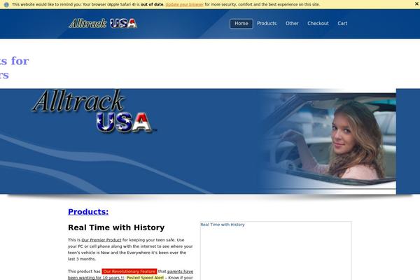 Challenge theme site design template sample