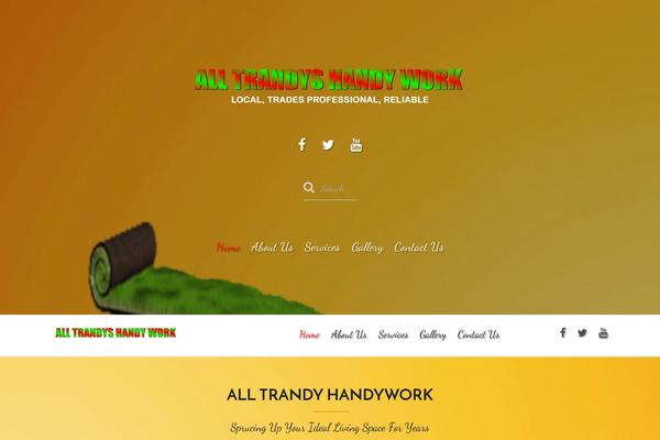 Impressive theme site design template sample