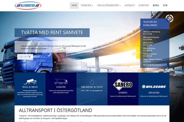 alltransport.se site used Alltransport