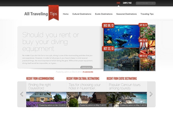 DelicateNews theme site design template sample