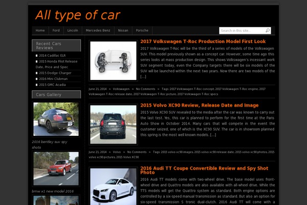 ThemeGeblek theme site design template sample