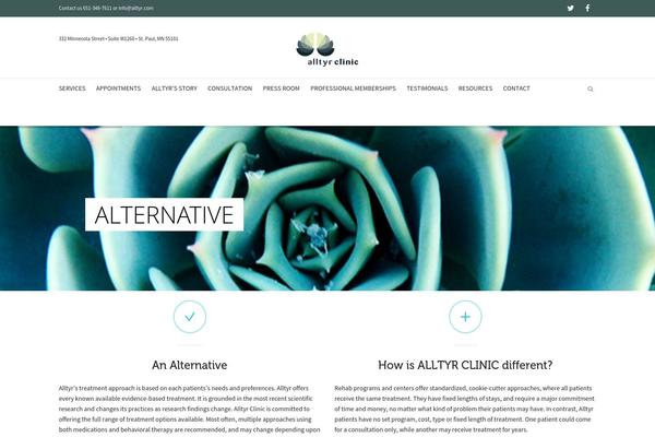 Dante theme site design template sample