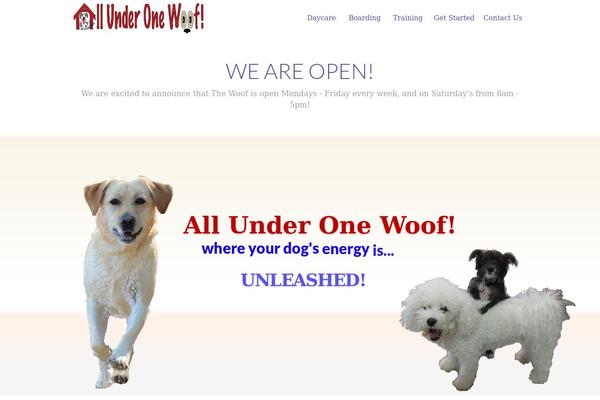 Site using Page-builder plugin