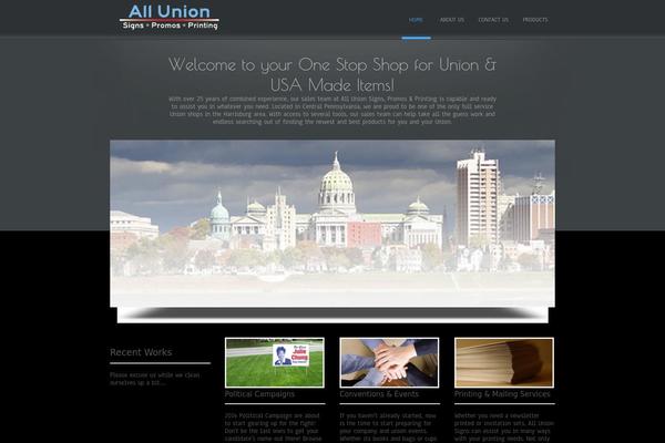 Simplify theme site design template sample