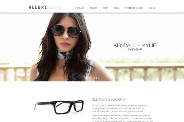 allure-eyewear.com site used Allure