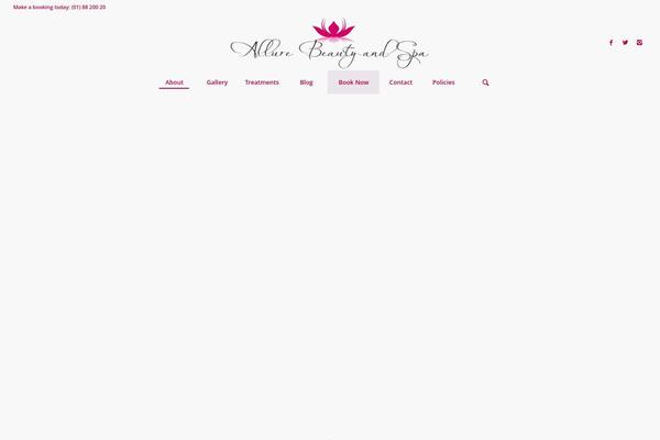Enfold-child theme site design template sample