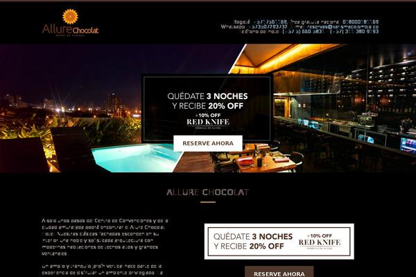 Hotec theme site design template sample