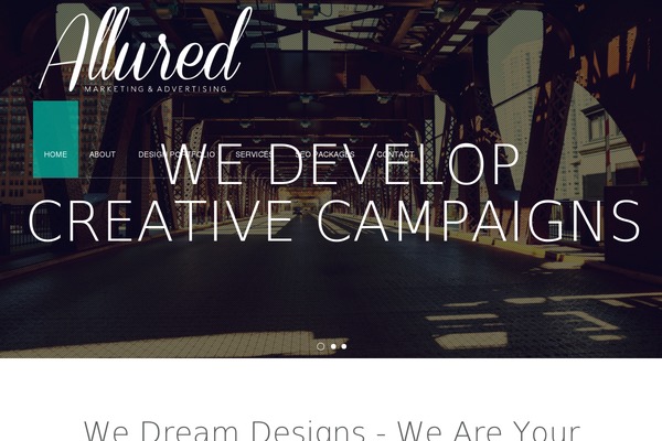 alluredmarketingagency.com site used Accio