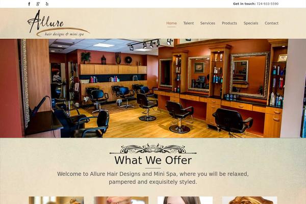 Omega theme site design template sample