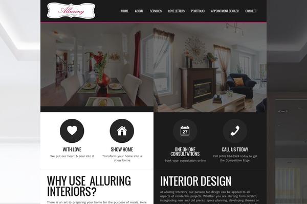 Dysania theme site design template sample