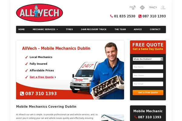 Av theme site design template sample