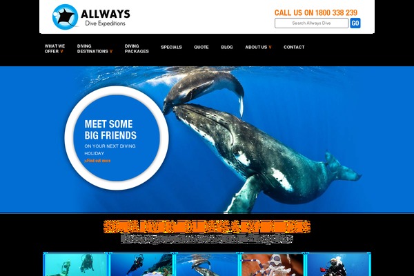 allwaysdive.com.au site used Allways