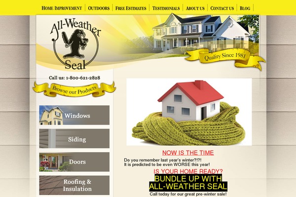 allweatherseal.com site used Allweatherseal
