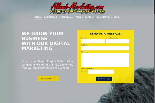 Site using Facebook Widget plugin