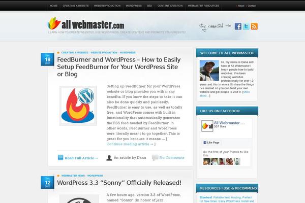 AllTuts theme site design template sample