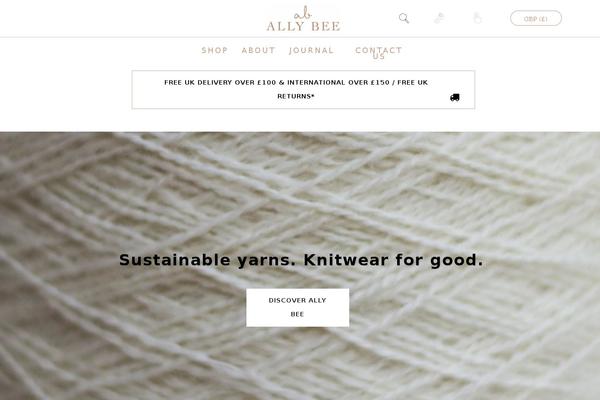 Atelier theme site design template sample