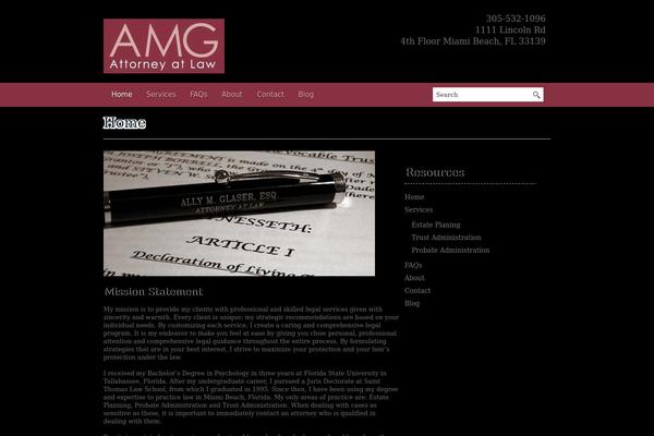 Business Pro theme site design template sample