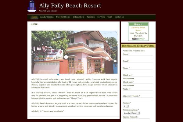 Travel Blogger theme site design template sample