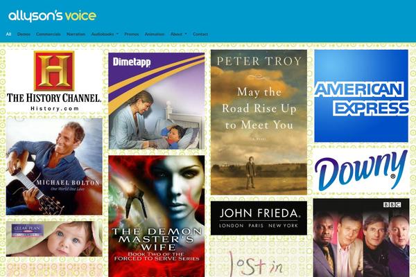 Studiofolio theme site design template sample