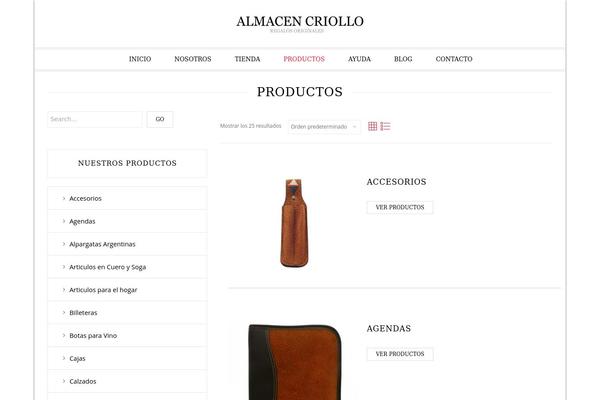 Legenda theme site design template sample