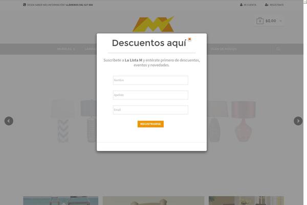 almacenesmarriott.com site used Wp_woo_voga