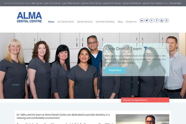 Medical-child theme site design template sample