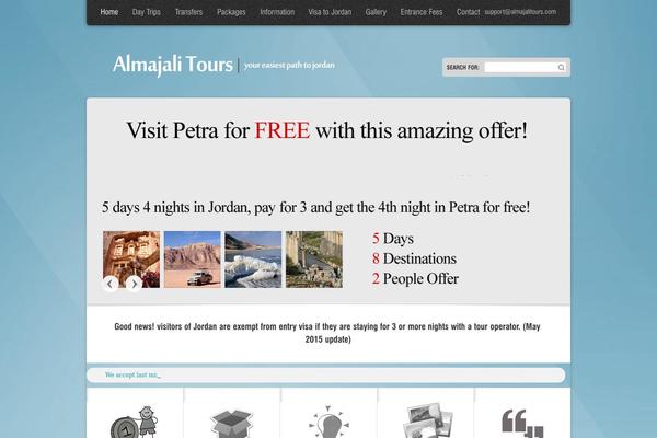Arctica theme site design template sample