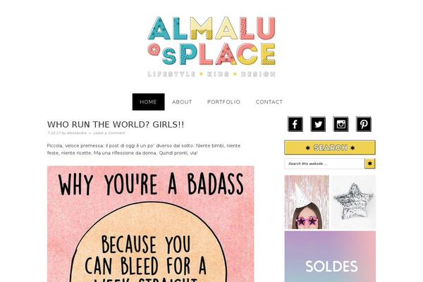 Foodie Pro theme site design template sample