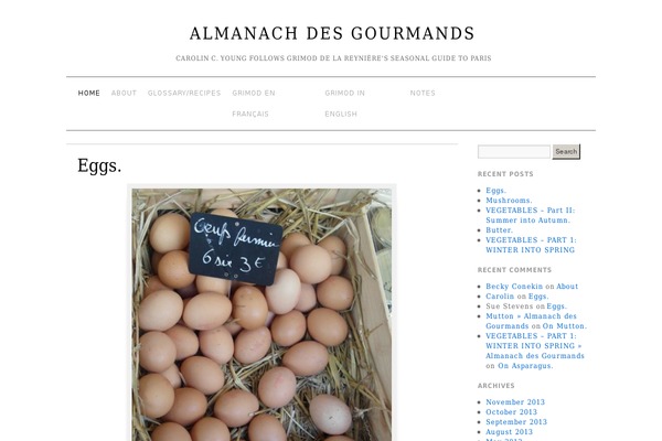 Brunelleschi theme site design template sample