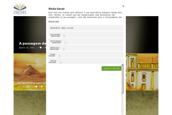 almanaqueurupes.com.br site used Thype
