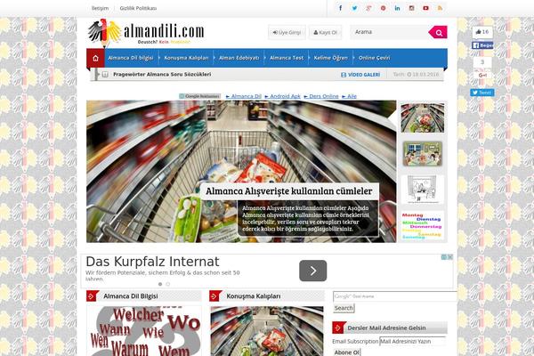 EsenPortal theme site design template sample
