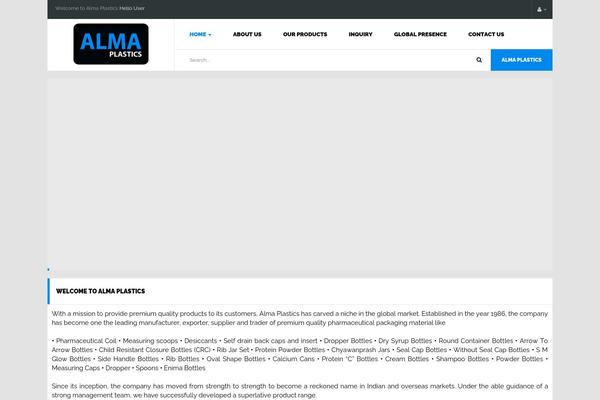 Pharmacy theme site design template sample