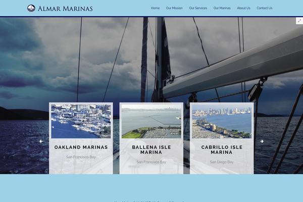 Amelie theme site design template sample