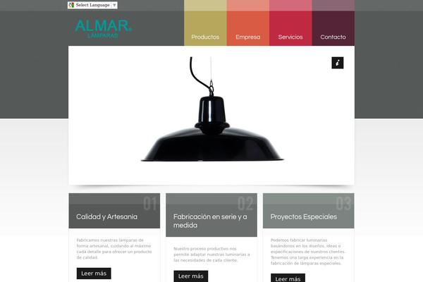 almarlamparas.com site used Myframework