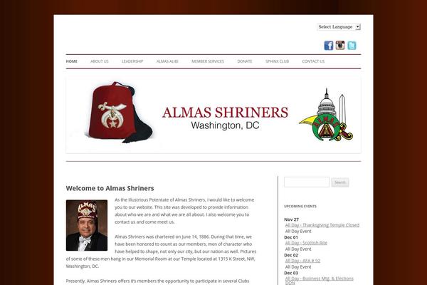 Twenty Twelve theme site design template sample