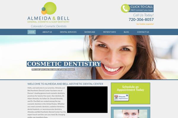 Dentalcmo theme site design template sample