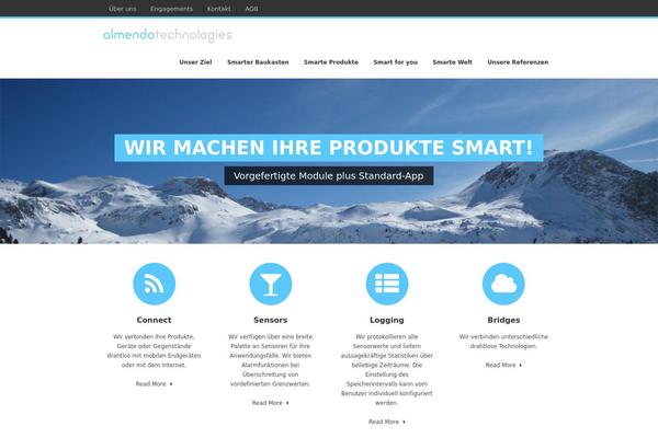 Evolution theme site design template sample