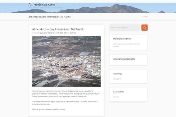 almendricos.com site used Travel Planet