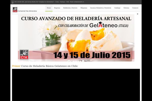 Mestro theme site design template sample