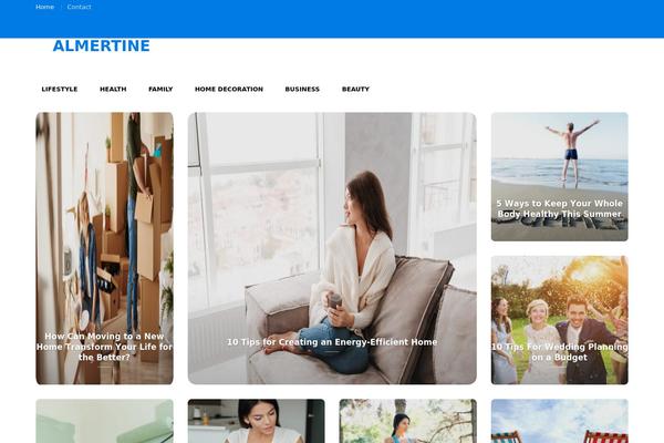 Flatsome theme site design template sample