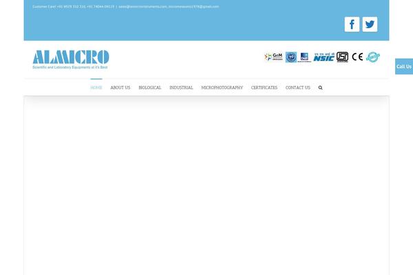 Site using Contact Form plugin